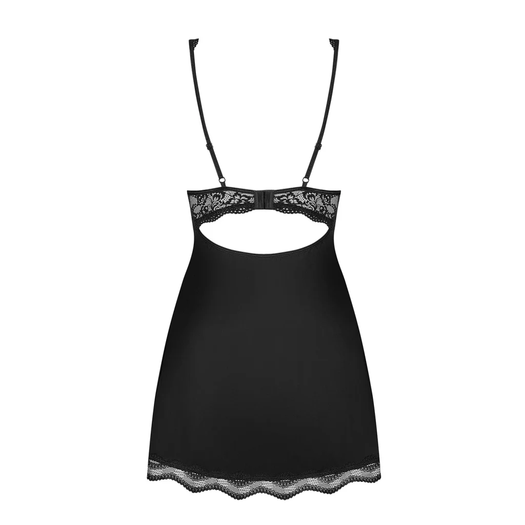 Babydoll in Schwarz LUVAE von Obsessive