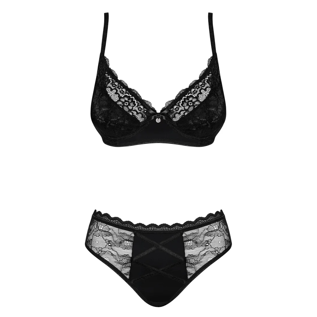 BH Set in Schwarz LAURISE von Obsessive , Dessous, Lingerie, Reizwäsche, sexy, erotisch, kaufen