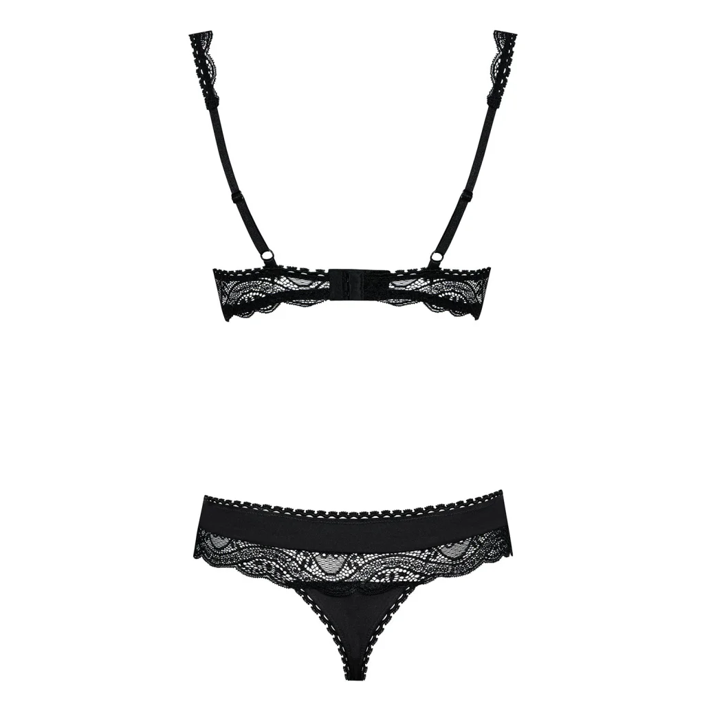 BH Set in Schwarz Miamor 2-teiliges von Obsessive Dessous