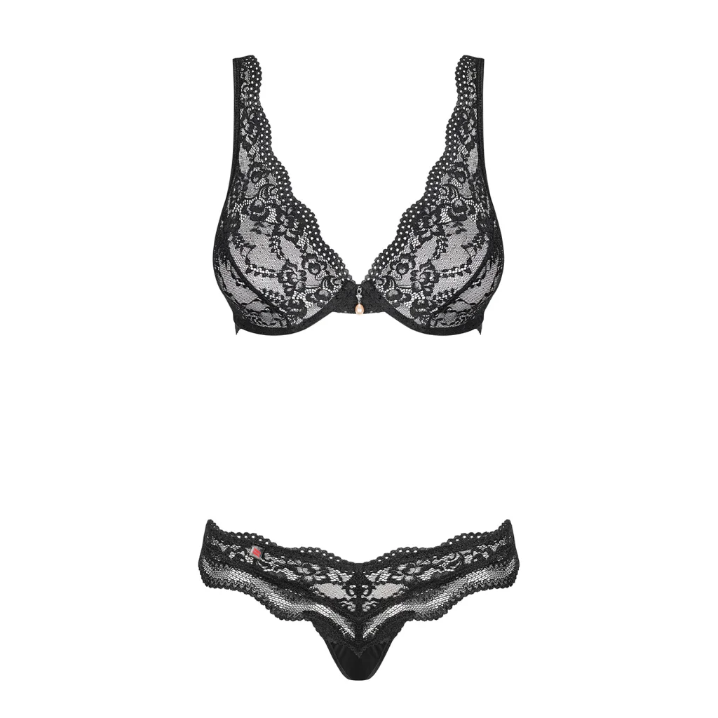 BH Set in Schwarz oder Pearl LUVAE von Obsessive , Dessous, Lingerie, Reizwäsche, sexy, erotisch, kaufen