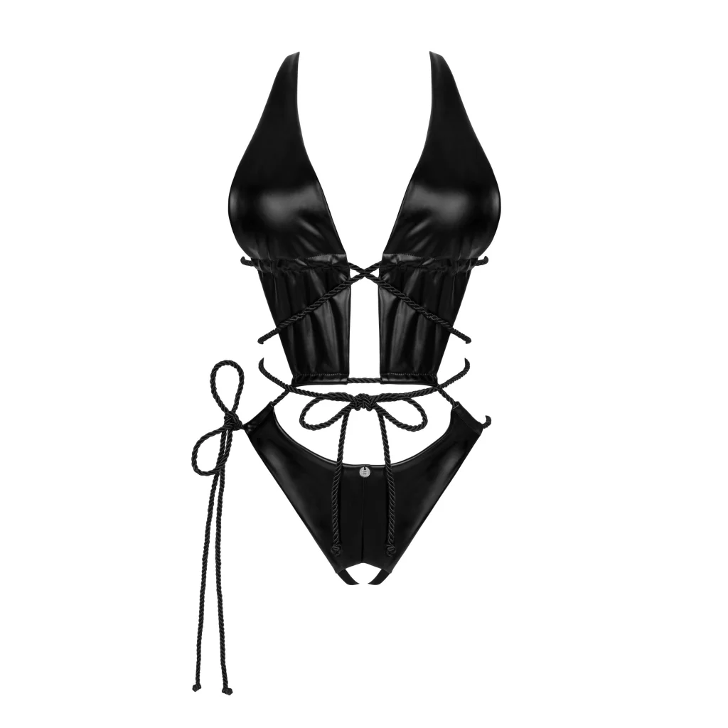 Body in Schwarz CORDELLIS ouvert Teddy Body von Obsessive , Dessous, Lingerie, Reizwäsche, sexy, erotisch, kaufen