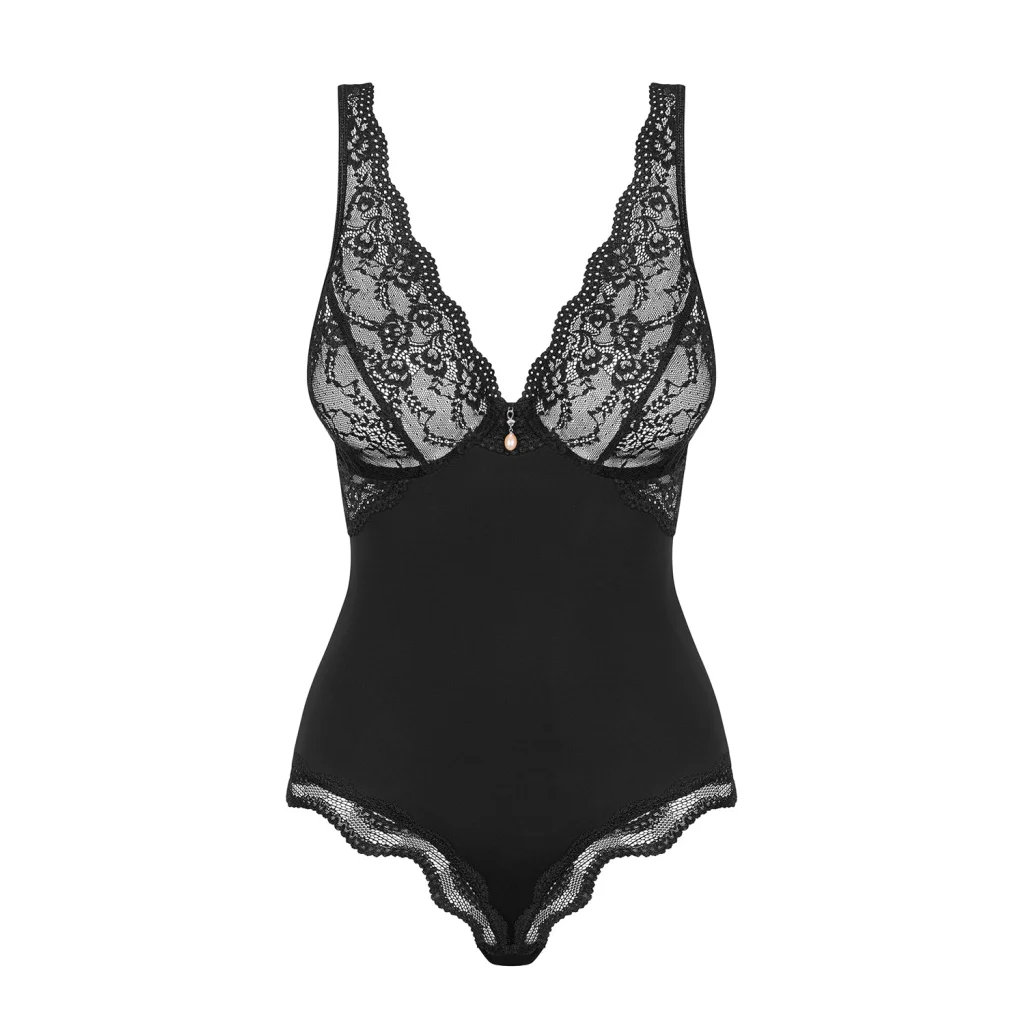 Body in Schwarz LUVAE Teddy von Obsessive Dessous