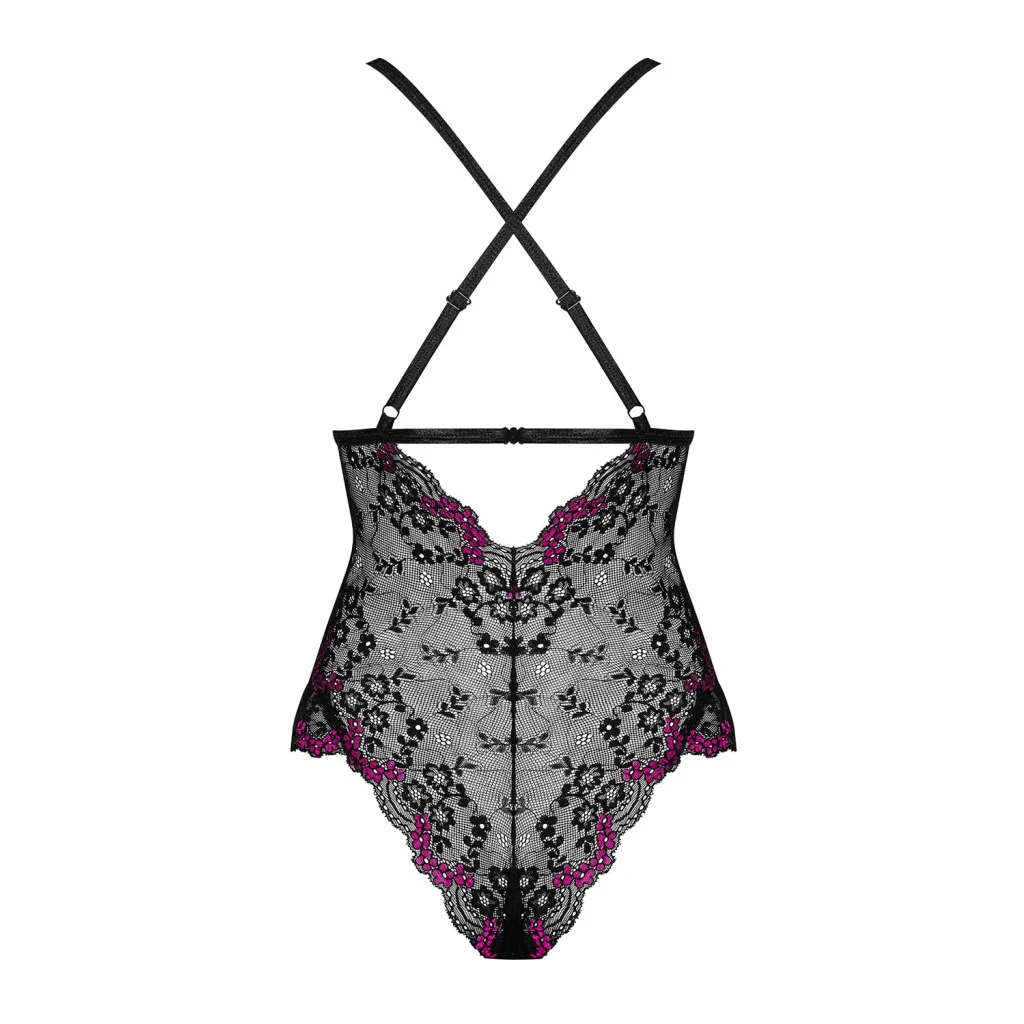 Body in Schwarz VANESSMES Teddy von Obsessive