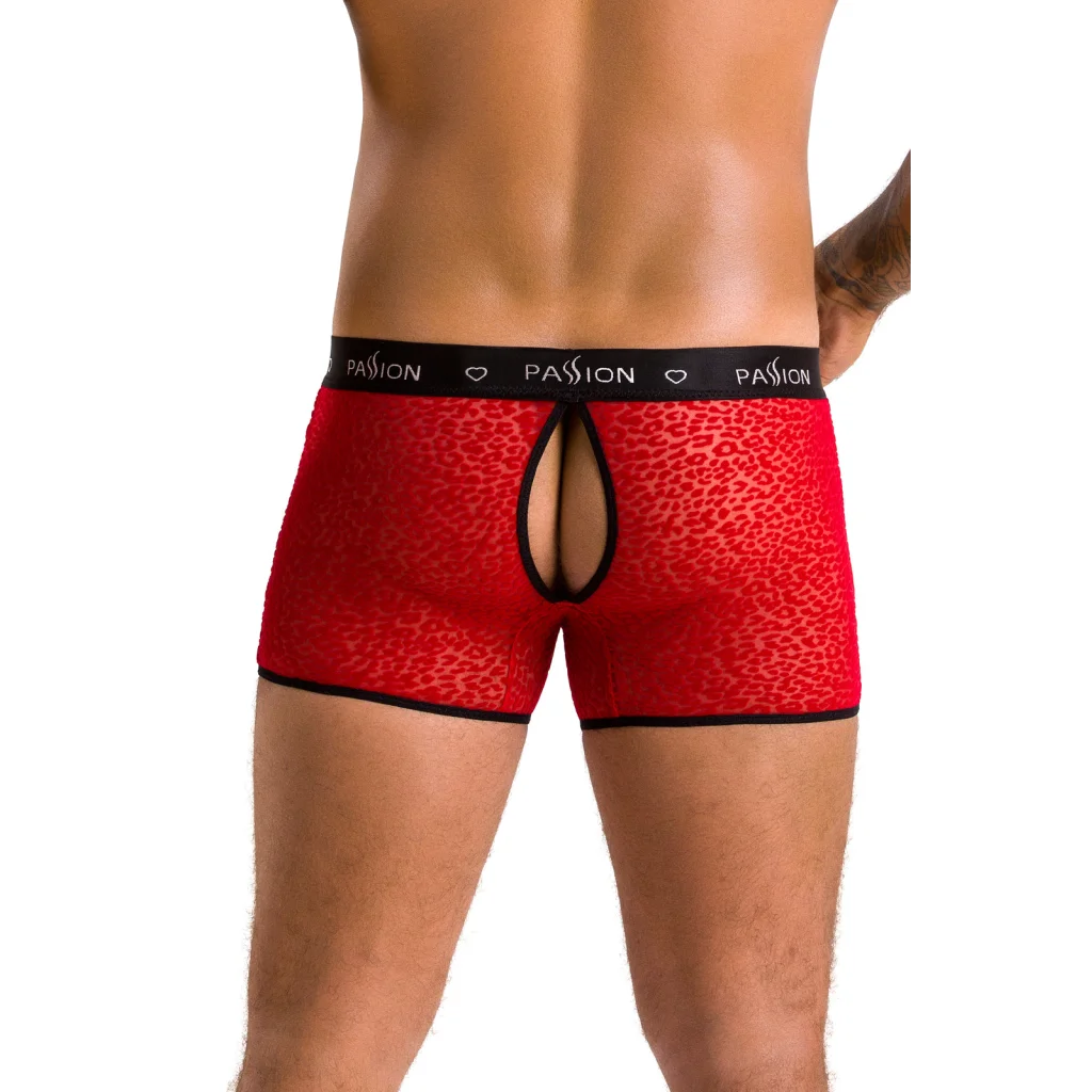 Boxershorts Herren in Rot PM 046 von Passion MEN , Dessous, Lingerie, Reizwäsche, sexy, erotisch, kaufen