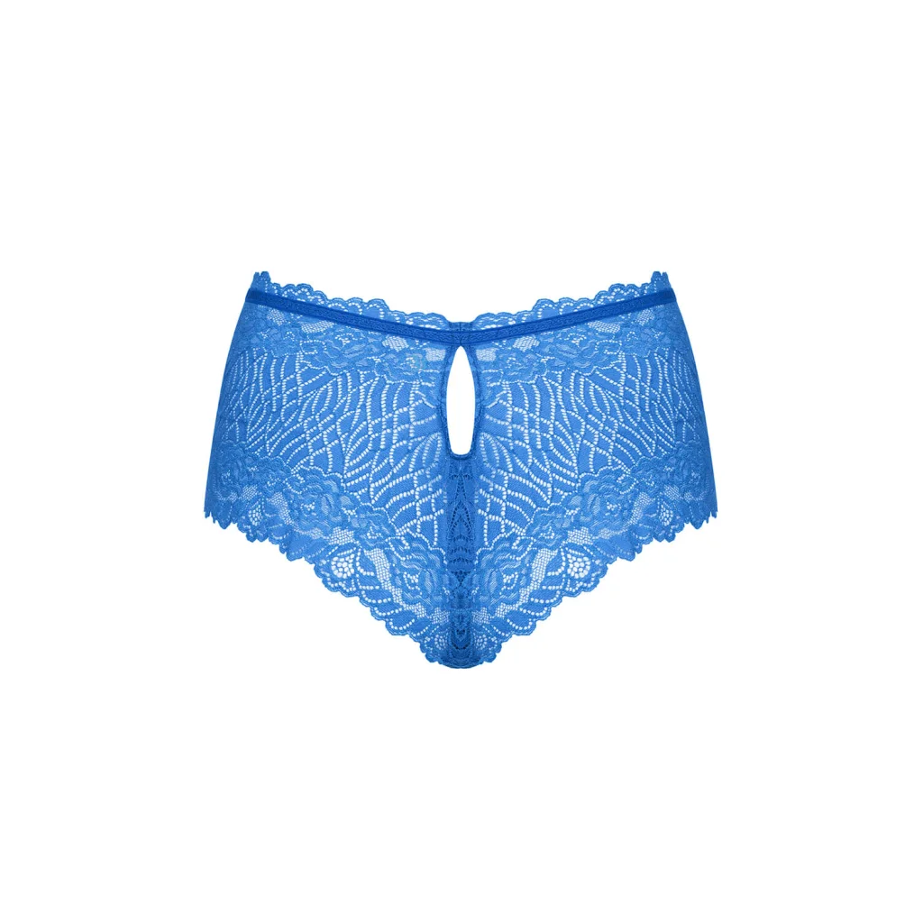 High Waist Panty in Blau BLUELLIA von Obsessive
