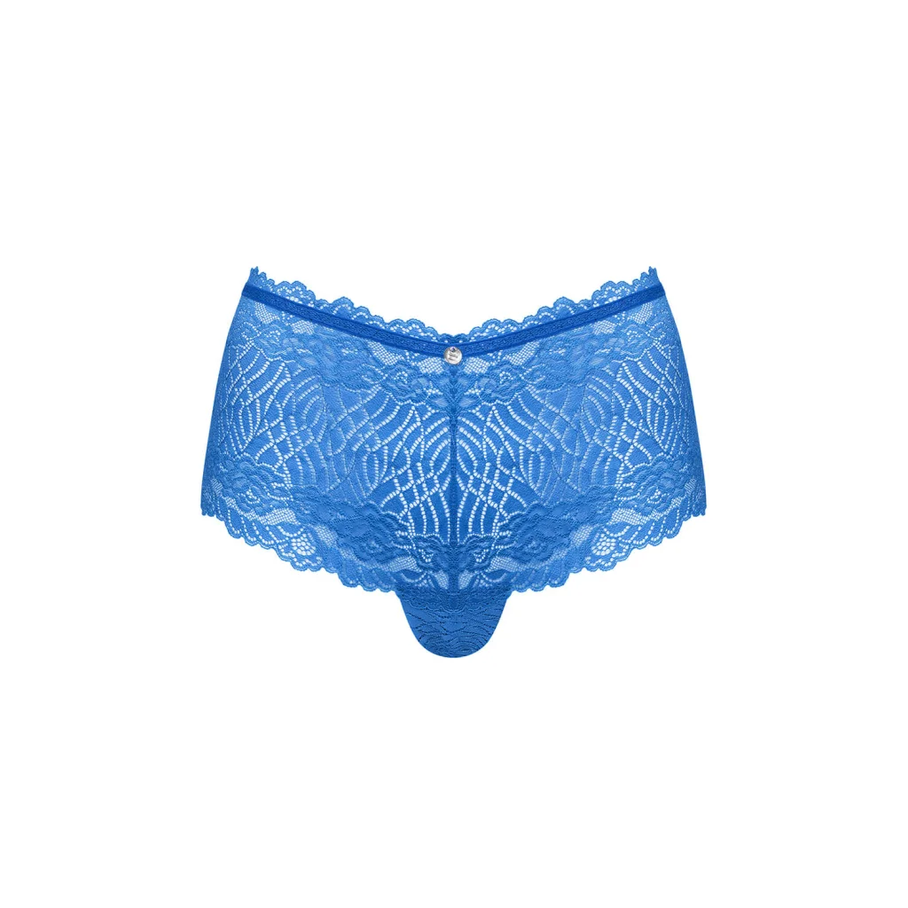 High Waist Panty in Blau BLUELLIA von Obsessive