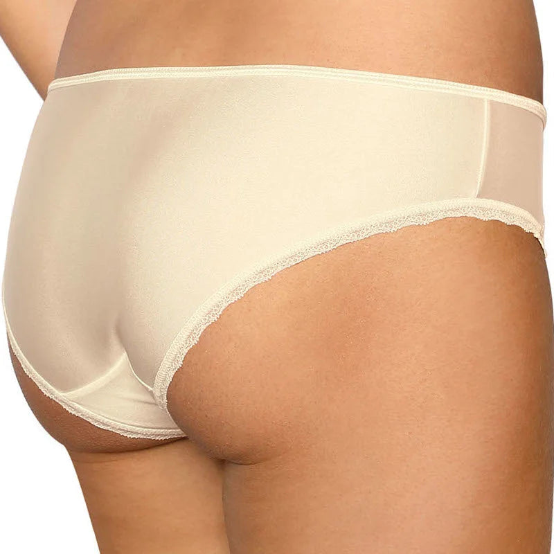 Panty ANUK in Weiß Schwarz Ecru mit Spitze von Roza Dessous