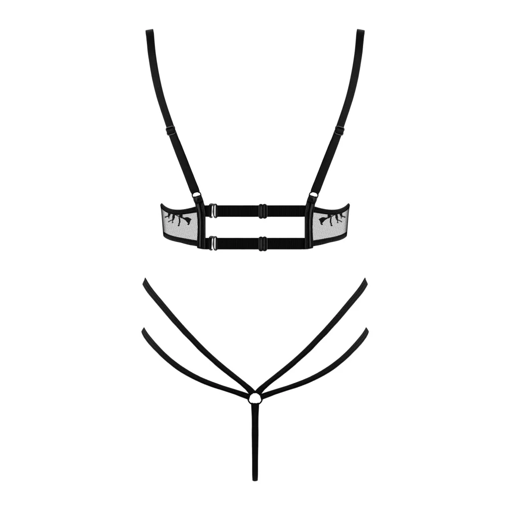 Sexy Body in Schwarz LEONELA Teddy von Beauty Night Fashion