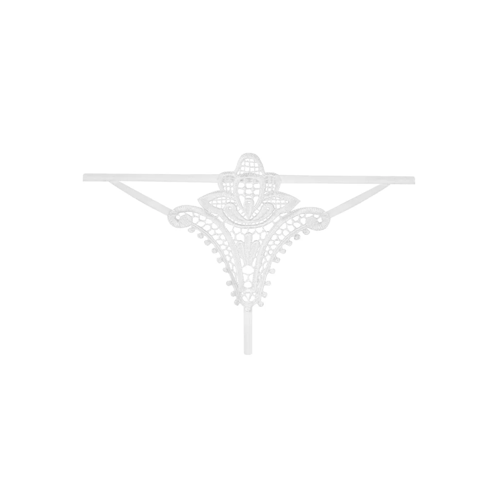 Sexy Tanga in Rot Schwarz oder Weiß LUIZA von Obsessive Dessous