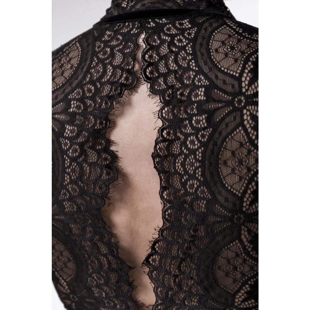 Spitzen-Set in Schwarz von Grey Velvet , Dessous, Lingerie, Reizwäsche, sexy, erotisch, kaufen