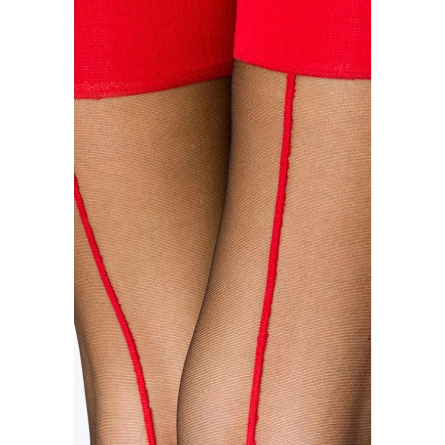 Stockings mit Naht in Schwarz von Atixo , Dessous, Lingerie, Reizwäsche, sexy, erotisch, kaufen