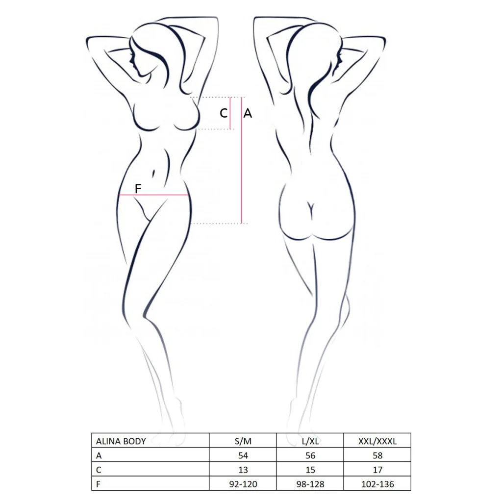 ALINA Body aus Spitze in Schwarz mit Satinband von Casmir