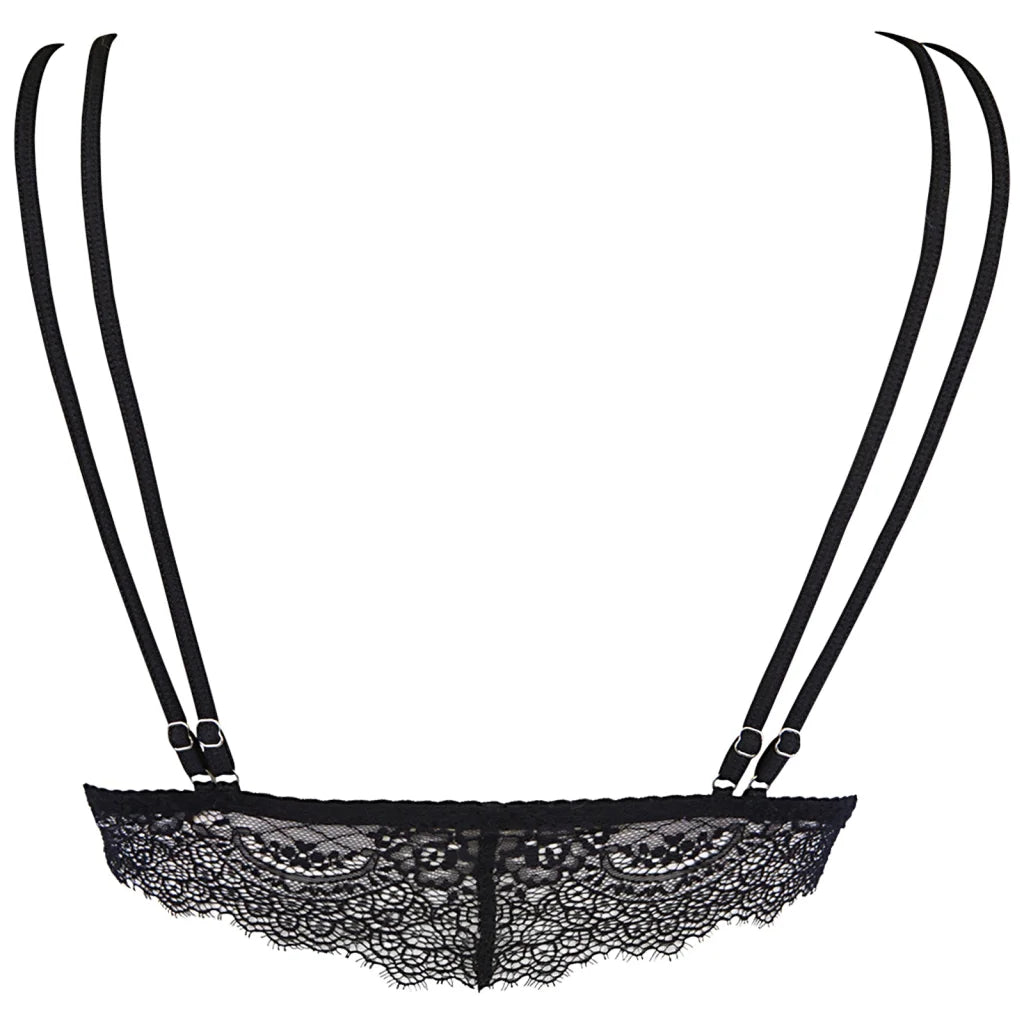 BH in Schwarz aus Spitze Soft-BH V-10091 von Axami