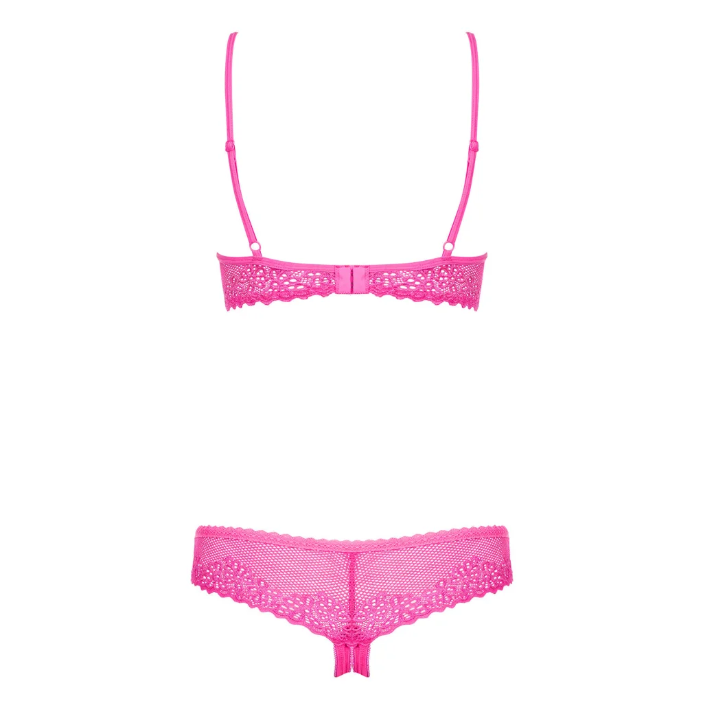 BH Set in Pink ALABASTRA 2-teiliges Set von Obsessive , Dessous, Lingerie, Reizwäsche, sexy, erotisch, kaufen