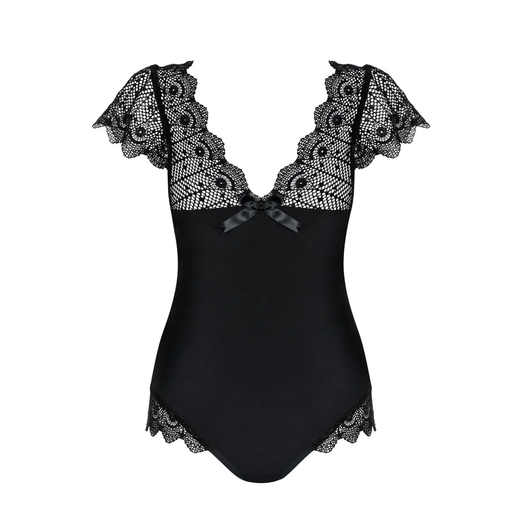 Body in Schwarz Lila oder Pearl MOKETTA Teddy von Obsessive