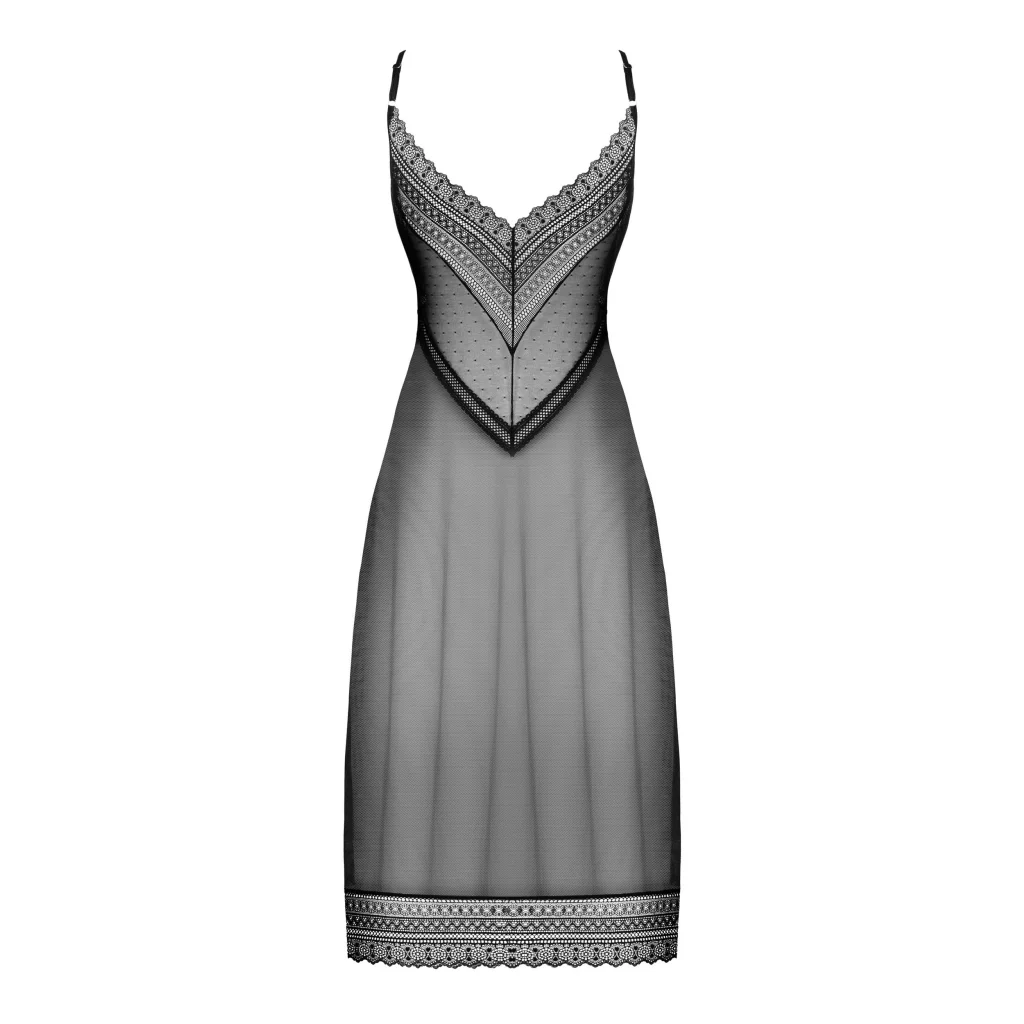Chemise in Schwarz ESTIQUA von Obsessive