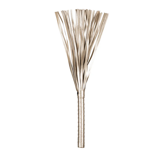 goldfarbene Ernte / Gerte mit Fransen von Obsessive