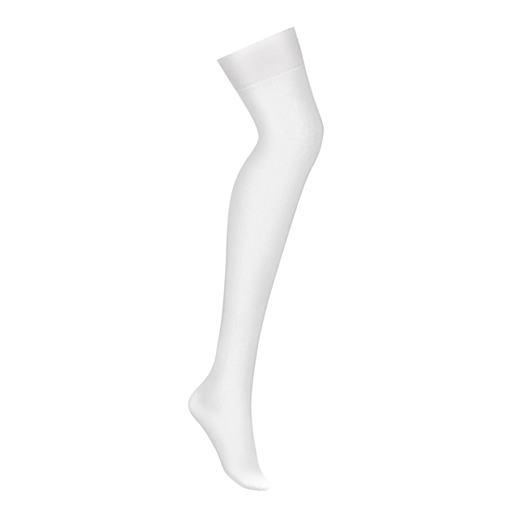 Halterlose Strümpfe S800 mit Silikon 15 DEN von Obsessive Dessous