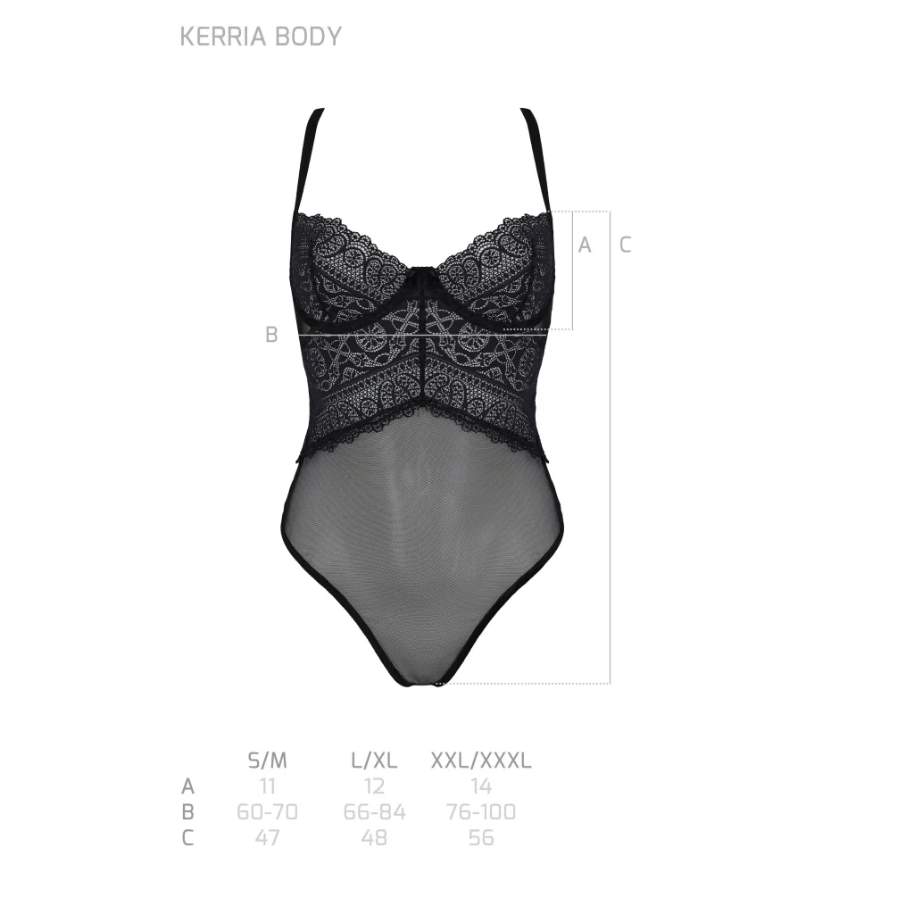 KERRIA Body aus Spitze und Tüll Dessous PASSION eco collection