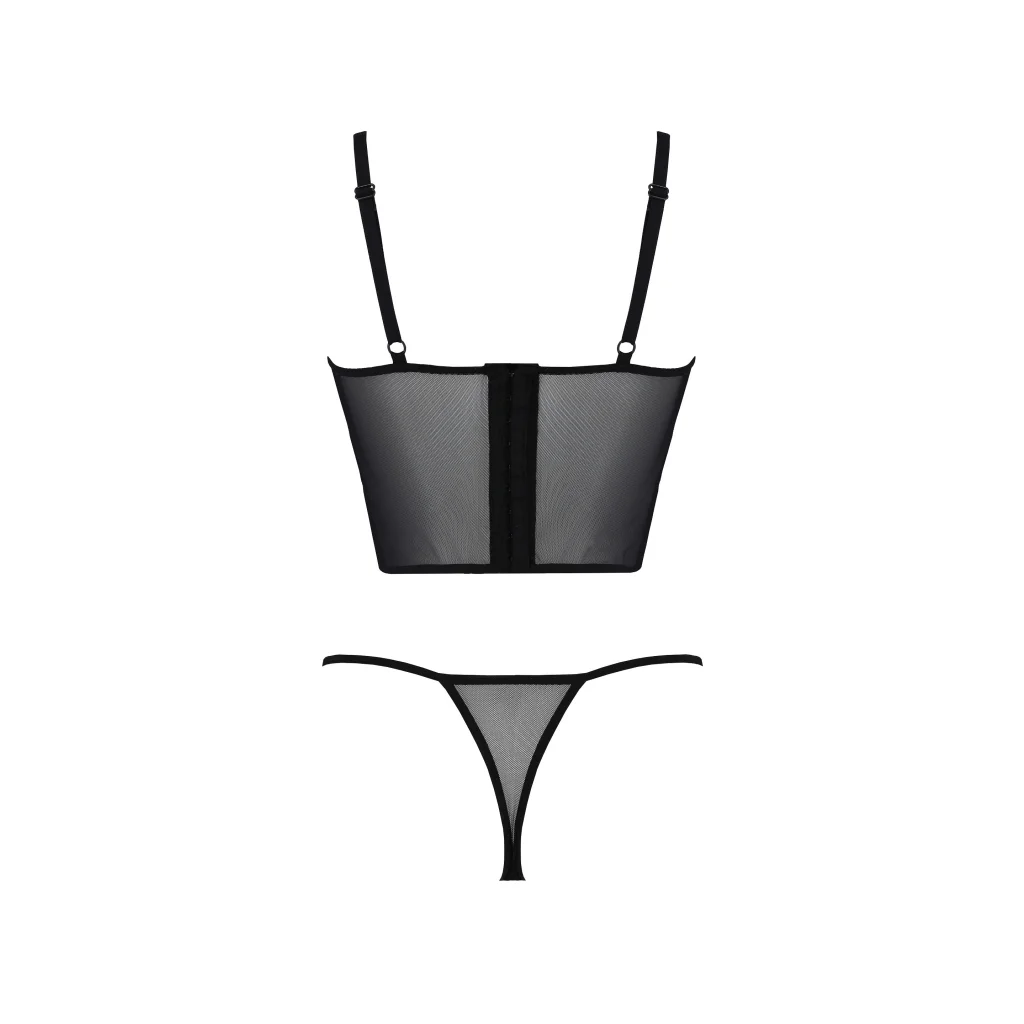 KERRIA Set BH-Set aus Spitze und Tüll aus der PASSION eco collection , Dessous, Lingerie, Reizwäsche, sexy, erotisch, kaufen