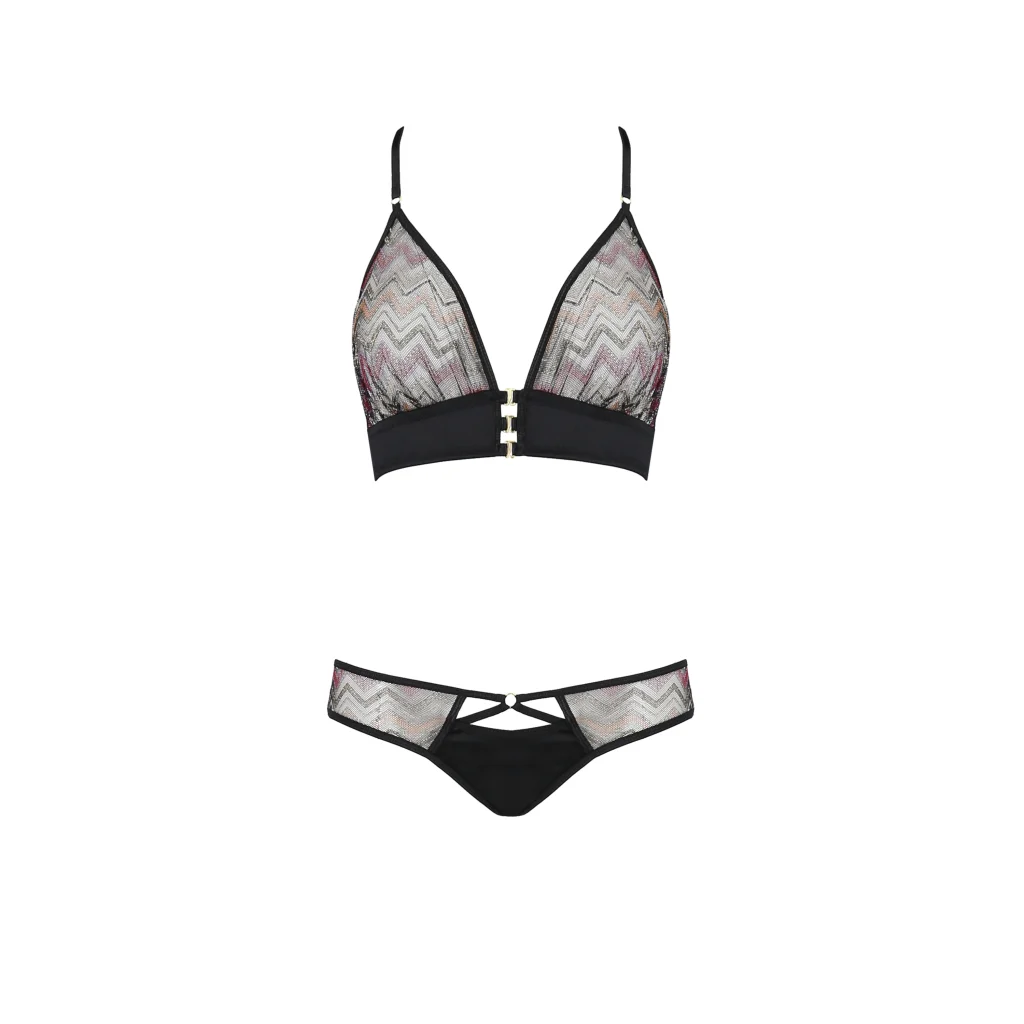 LAGERTA elegantes BH-Set Bikini 2-teiliges Set aus Satin von Casmir
