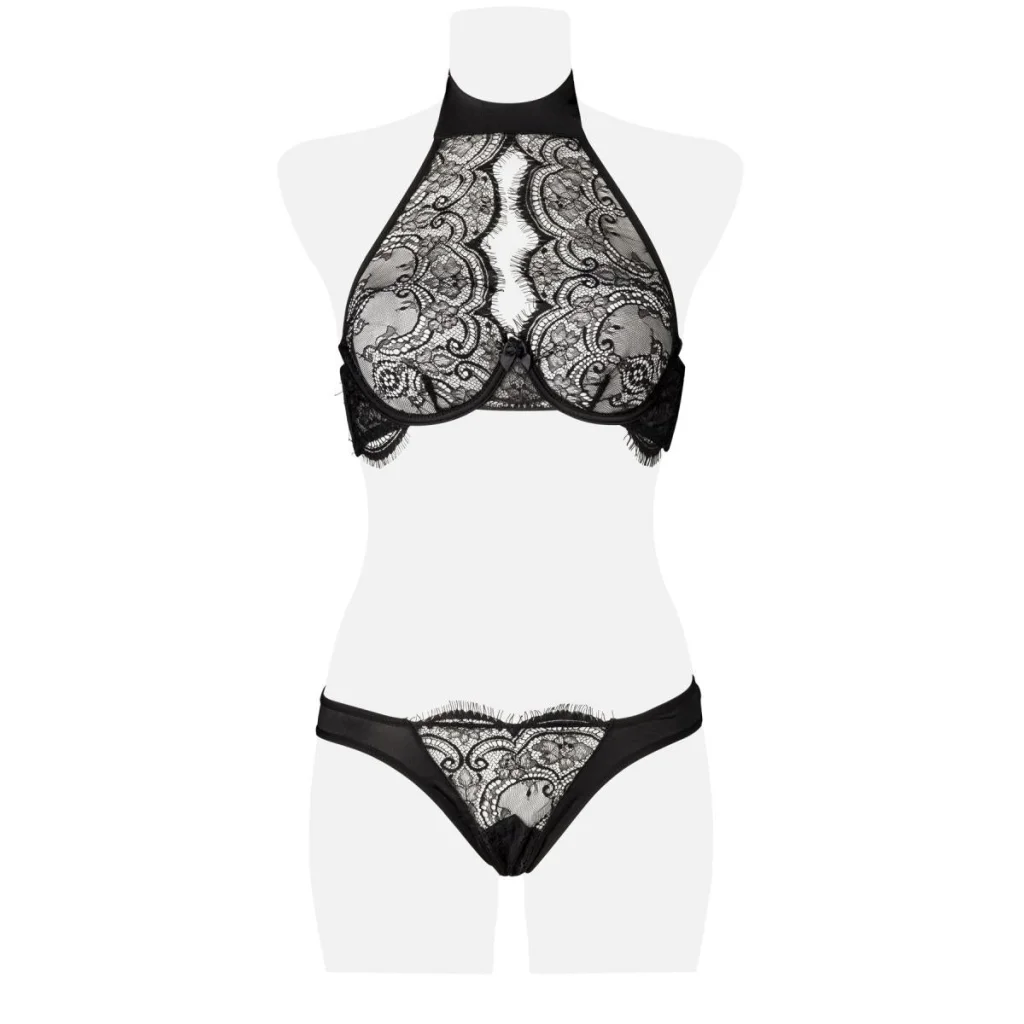 Neckholder-BH-Set 2-teilig von Grey Velvet , Dessous, Lingerie, Reizwäsche, sexy, erotisch, kaufen