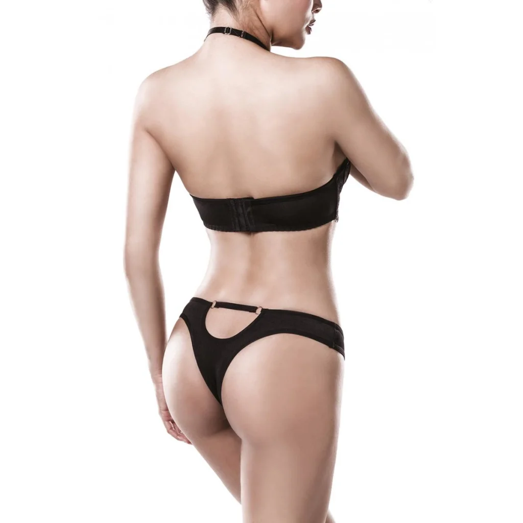 Neckholder-BH-Set 2-teilig von Grey Velvet , Dessous, Lingerie, Reizwäsche, sexy, erotisch, kaufen