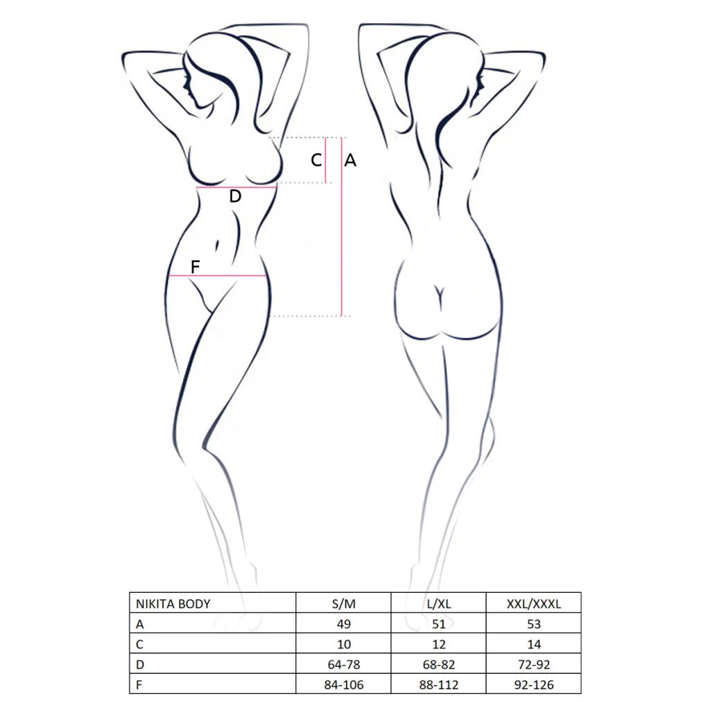 NIKITA Body in Weiß aus elastischen Material mit Spitze von Casmir