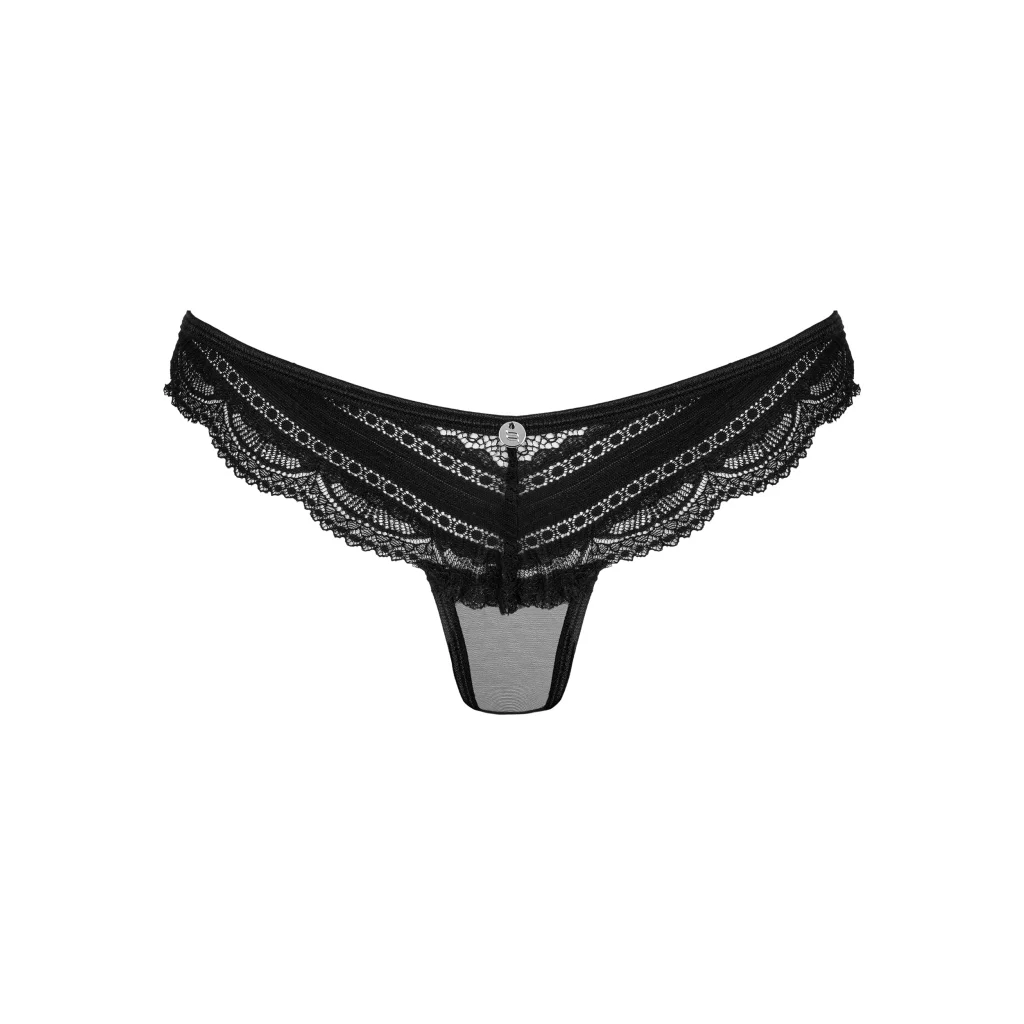 Panty in Schwarz IVANNES von Obsessive