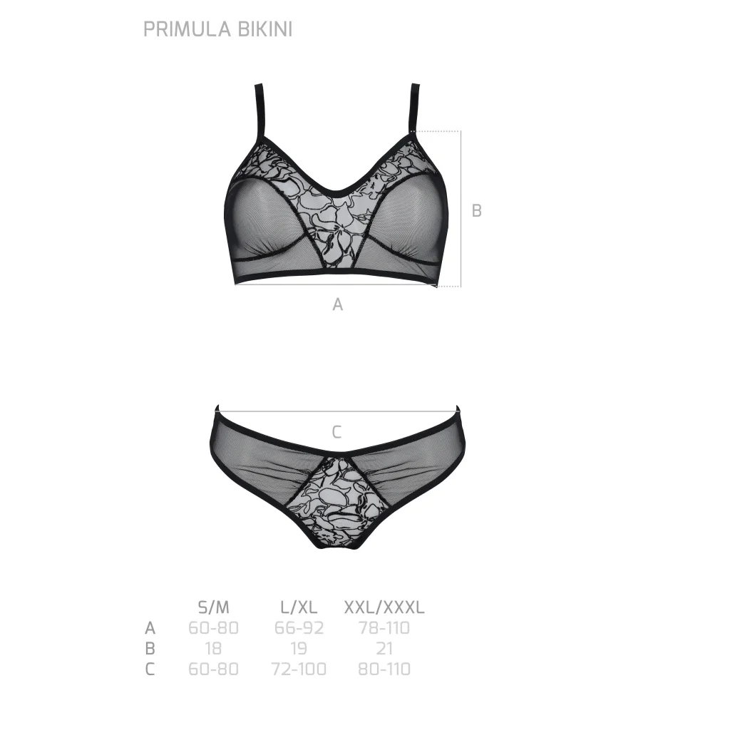 PRIMULA BH-Set in Schwarz aus PASSION eco collection
