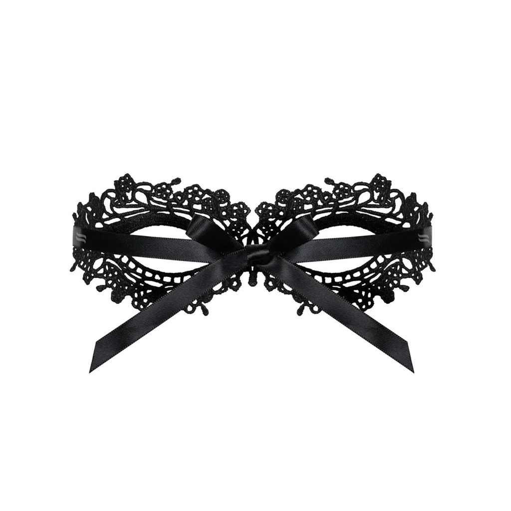 schwarze Augenmaske von Obsessive