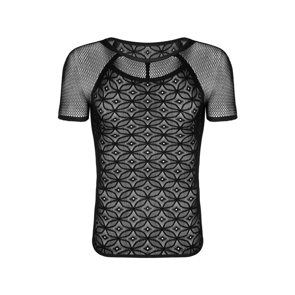 Sexy Shirt in Schwarz T102 Herrenshirt mit Muster von Obsessive , Dessous, Lingerie, Reizwäsche, sexy, erotisch, kaufen
