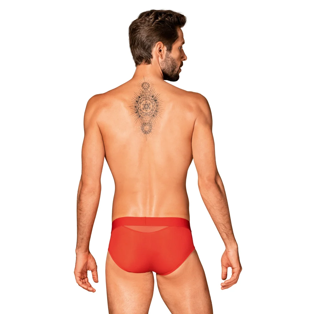 Sexy Slip in Rot und in Schwarz Männerslip Boldero von Obsessive , Dessous, Lingerie, Reizwäsche, sexy, erotisch, kaufen