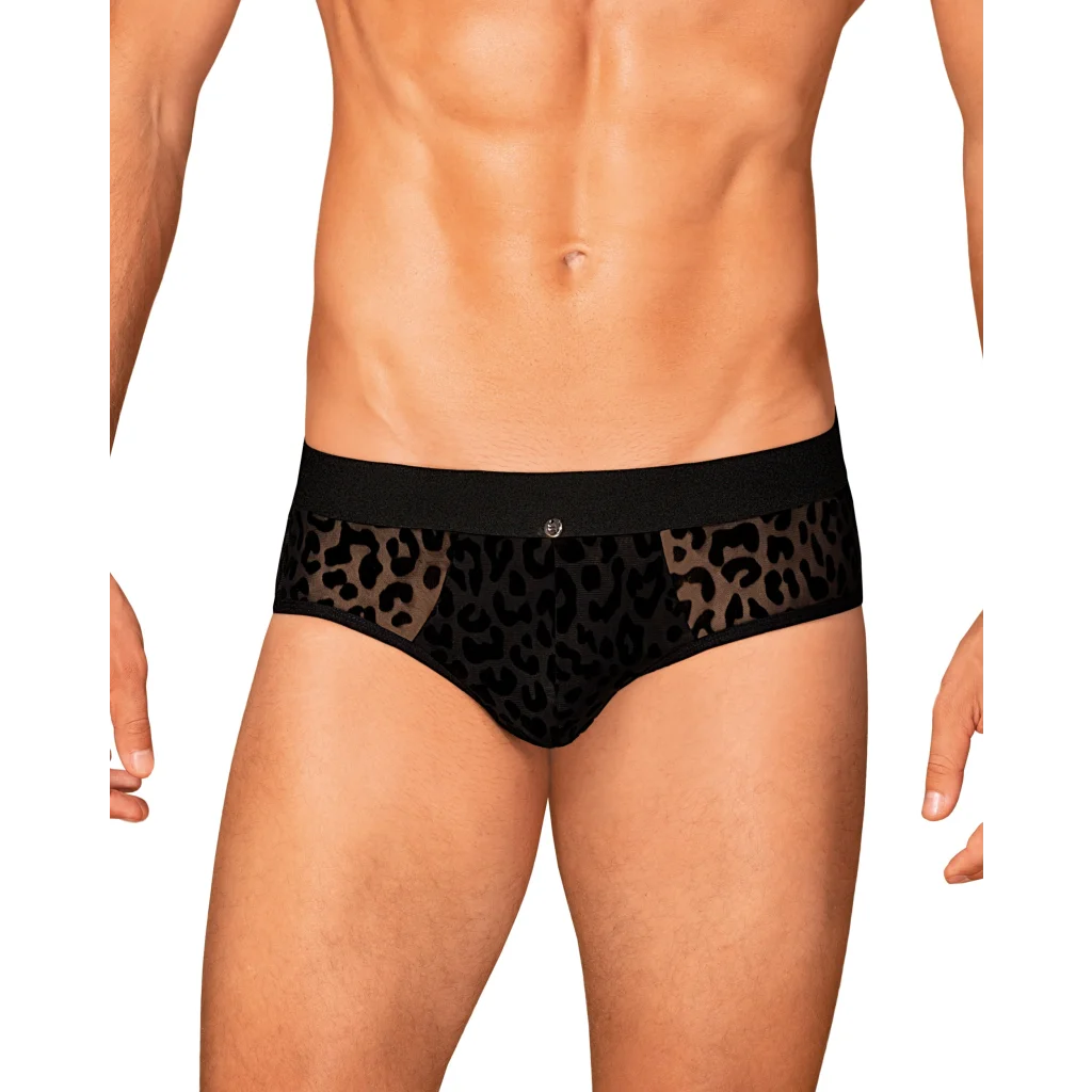 Sexy Slip in Schwarz Männerslip Herrenslip Azmeron von Obsessive , Dessous, Lingerie, Reizwäsche, sexy, erotisch, kaufen