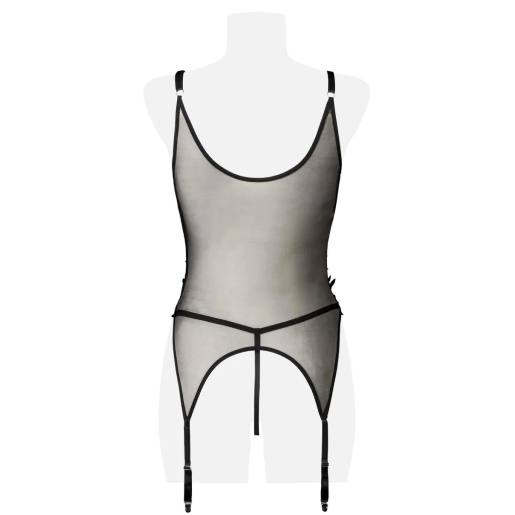 Straps-Set mit Spitze 2-teilig von Grey Velvet , Dessous, Lingerie, Reizwäsche, sexy, erotisch, kaufen