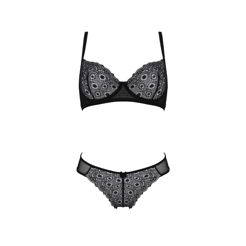 ZINNIA BH-Set in Schwarz aus PASSION eco collection Dessous