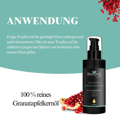 Bio Granatapfelkernöl Kaltgepresst Körperöle