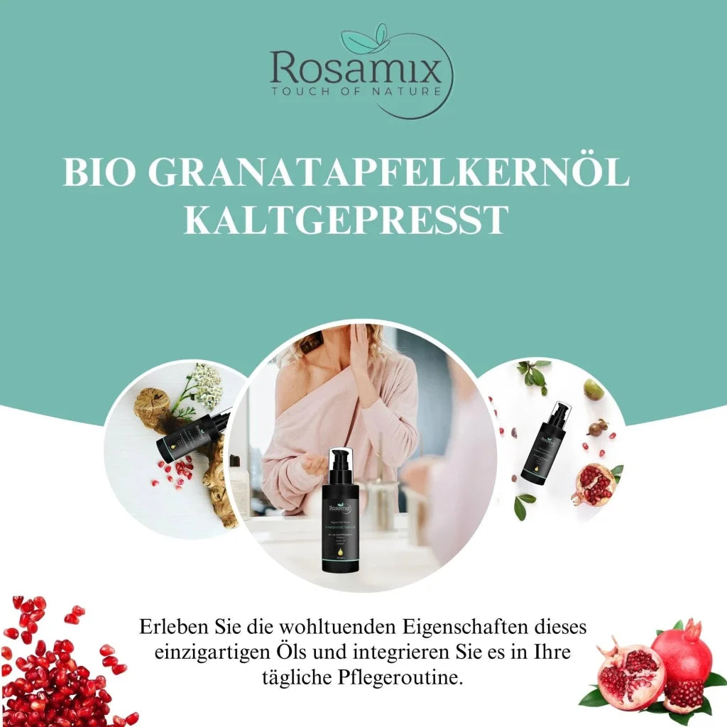 Bio Granatapfelkernöl Kaltgepresst Körperöle