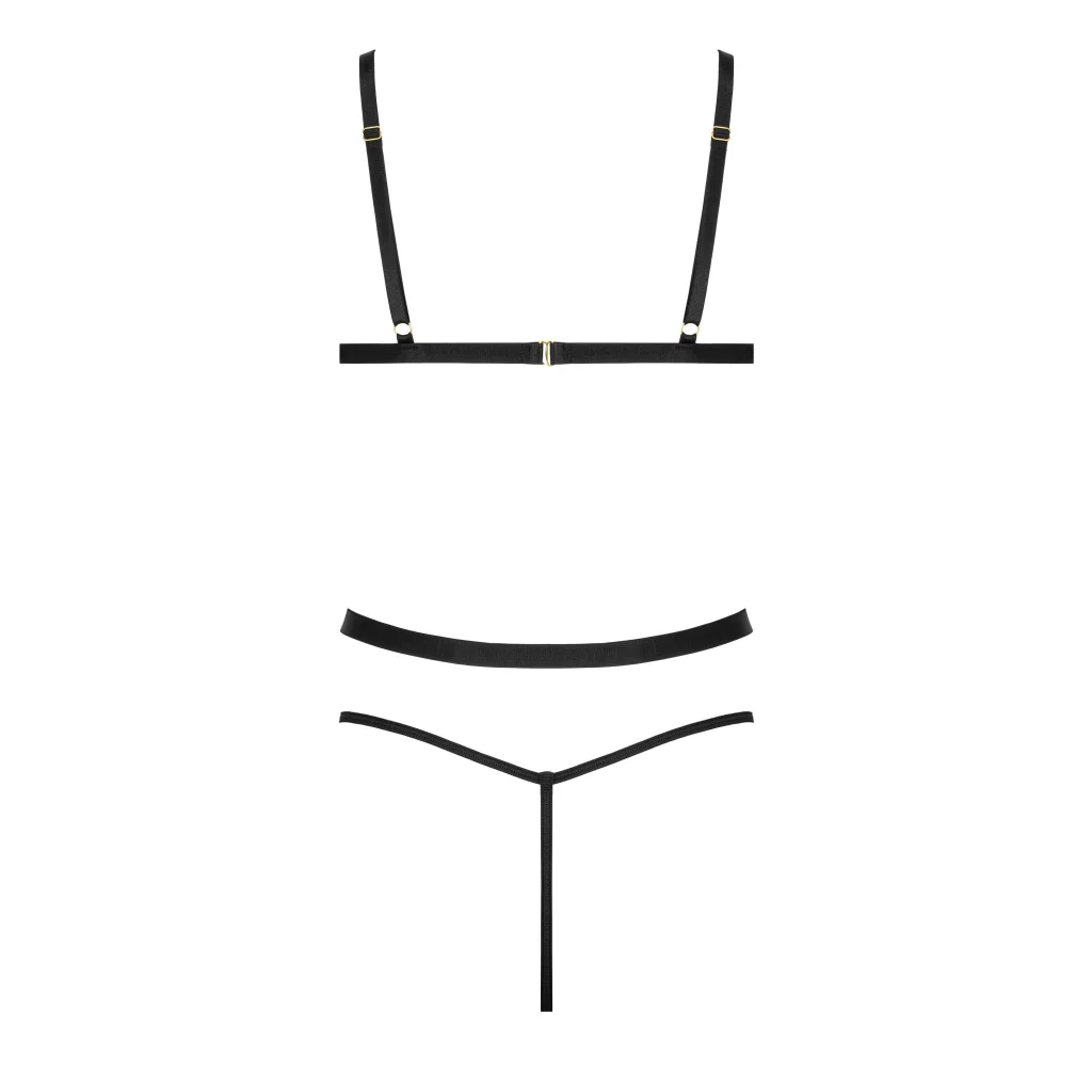 Body BD108 aus Spitze in Schwarz von Kotek