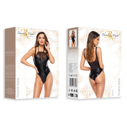 Body ROXANA in Schwarz Teddy Body von Beauty Night Fashion