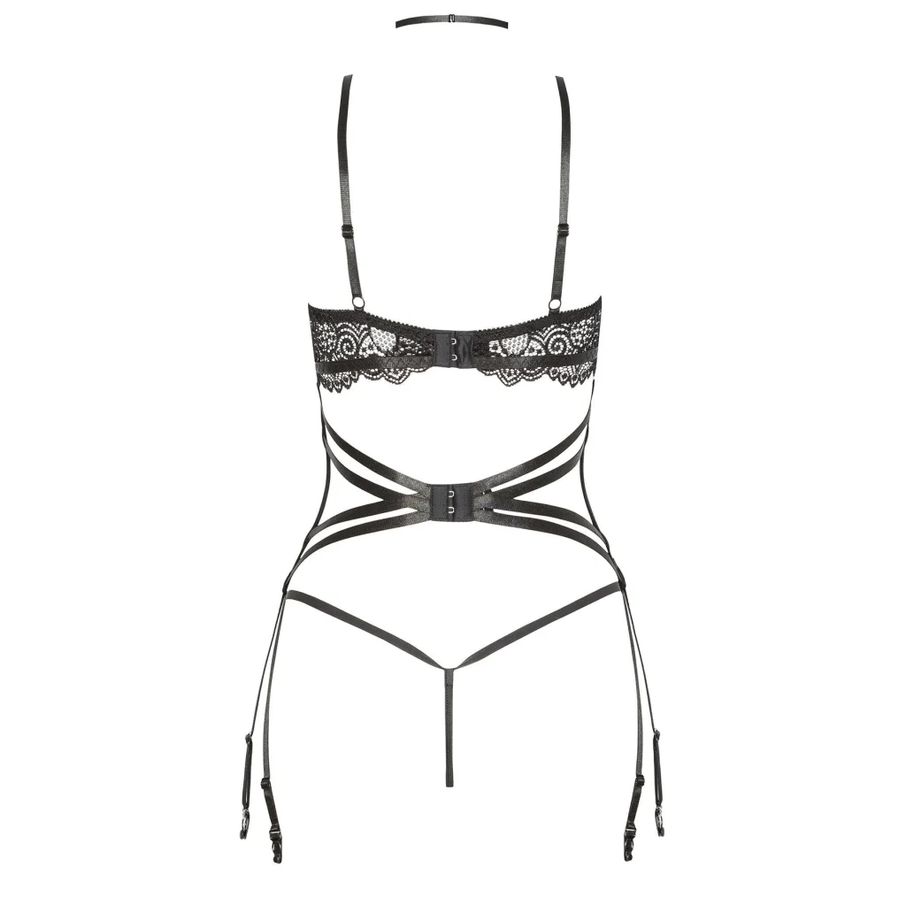 Dessous Set DIAMOND in Schwarz oder Weiß von Beauty Night Fashion