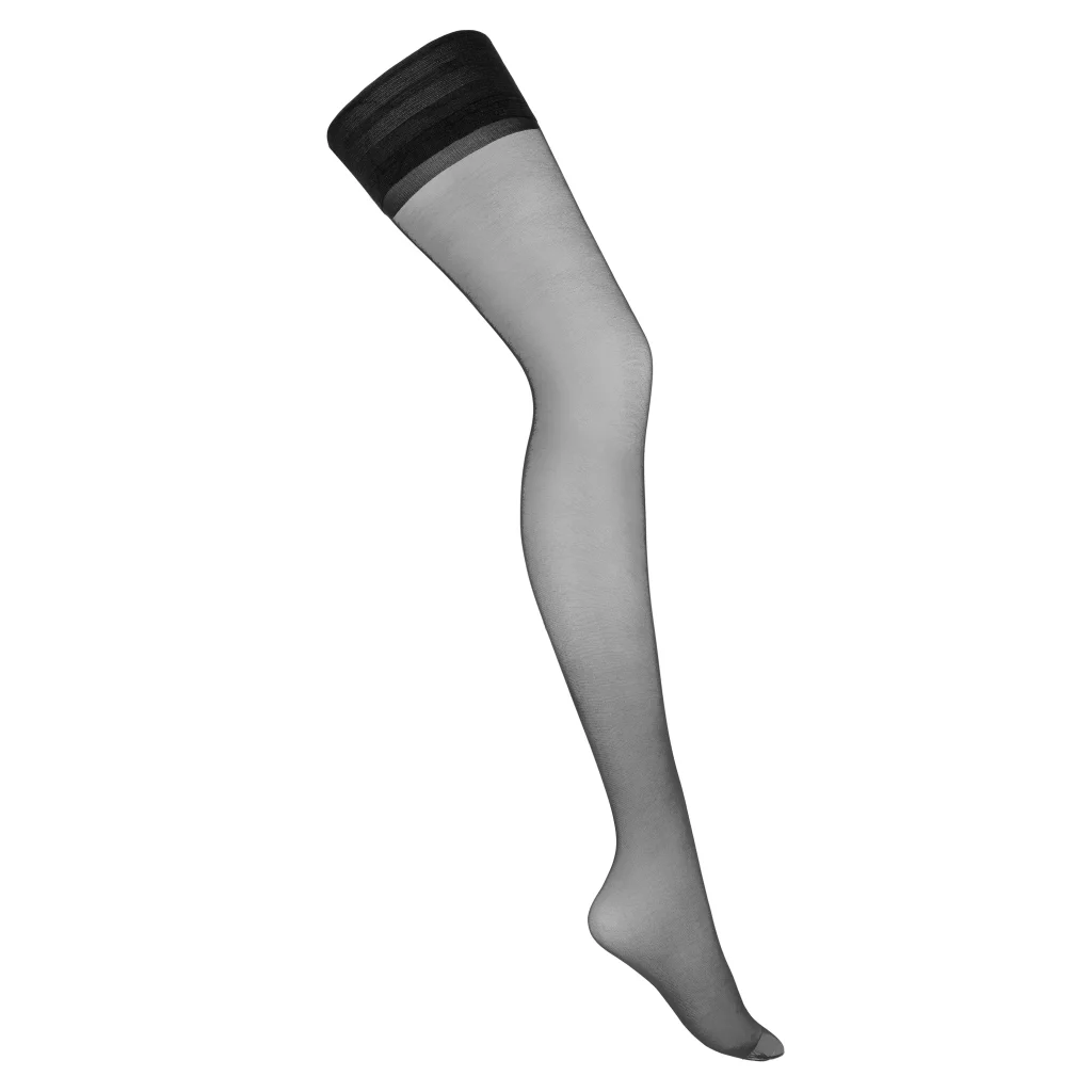 halterlose Strümpfe H037 Hold-ups in Schwarz 20den von KOTEK