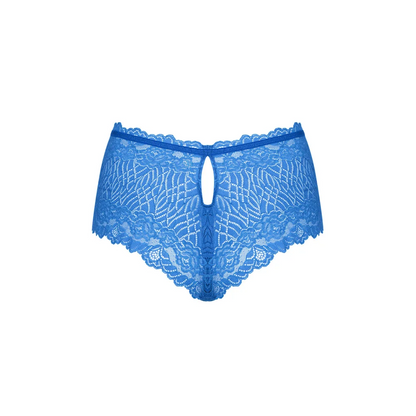 High Waist Panty in Blau BLUELLIA von Obsessive