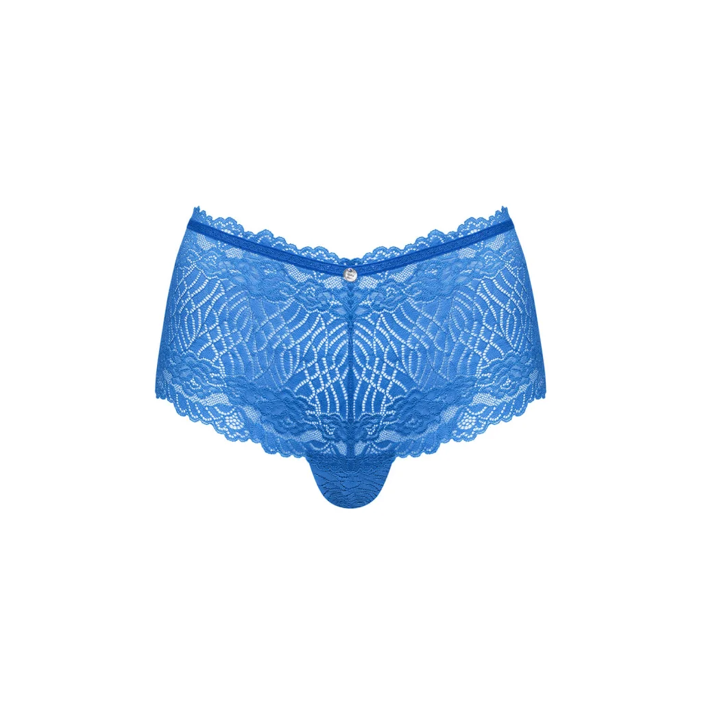 High Waist Panty in Blau BLUELLIA von Obsessive , Dessous, Lingerie, Reizwäsche, sexy, erotisch, kaufen
