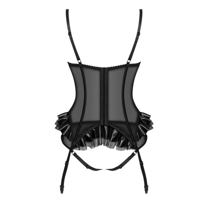 Korsett in Schwarz 2-teiliges Set RAFAELLA von Beauty Night fashion