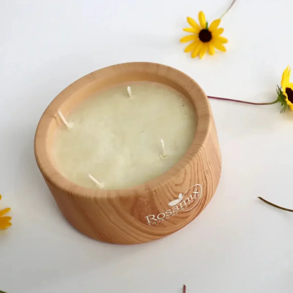 Meditation Sojawachskerze (320g Kerze) von Rosamix Kerzen
