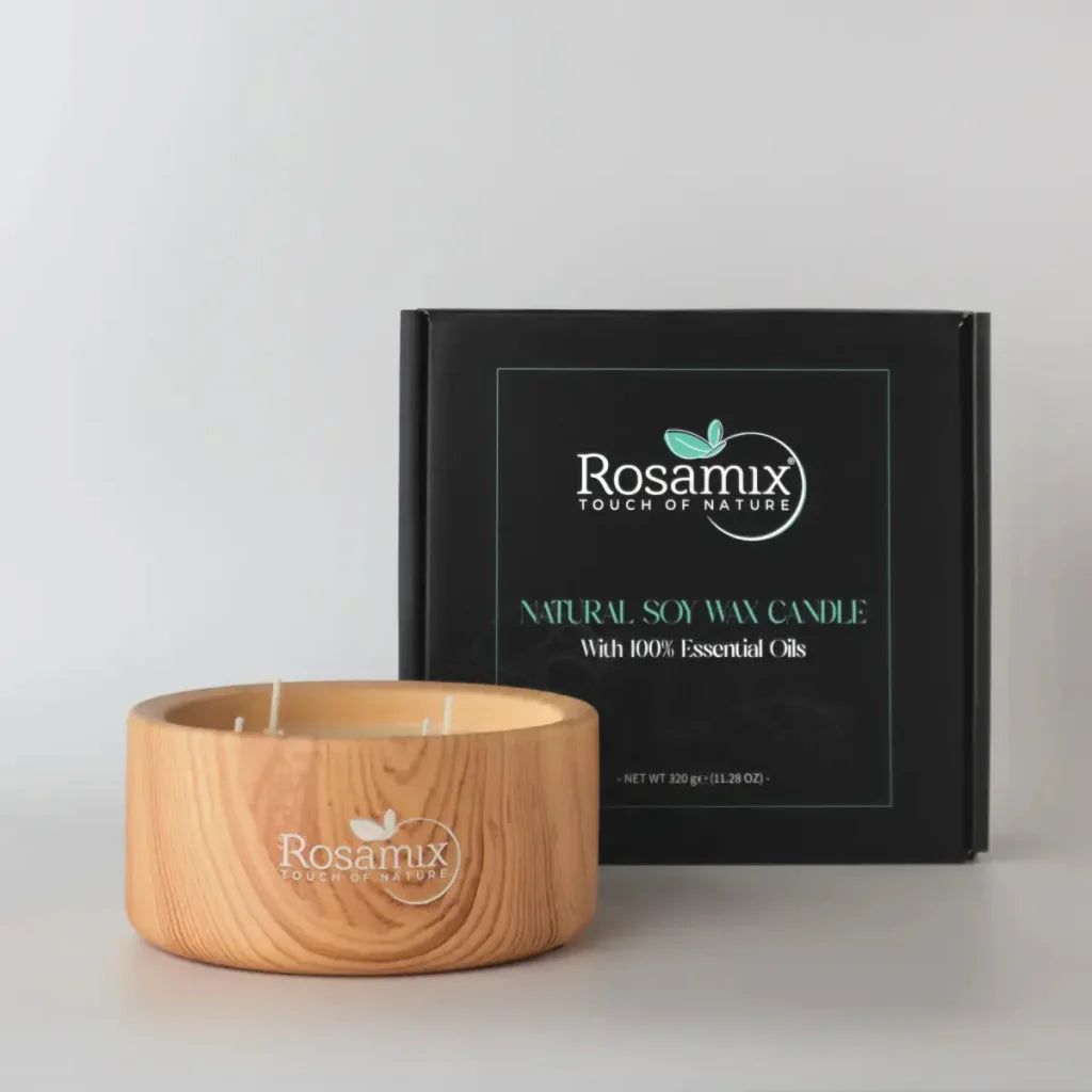 Meditation Sojawachskerze (320g Kerze) von Rosamix Kerzen