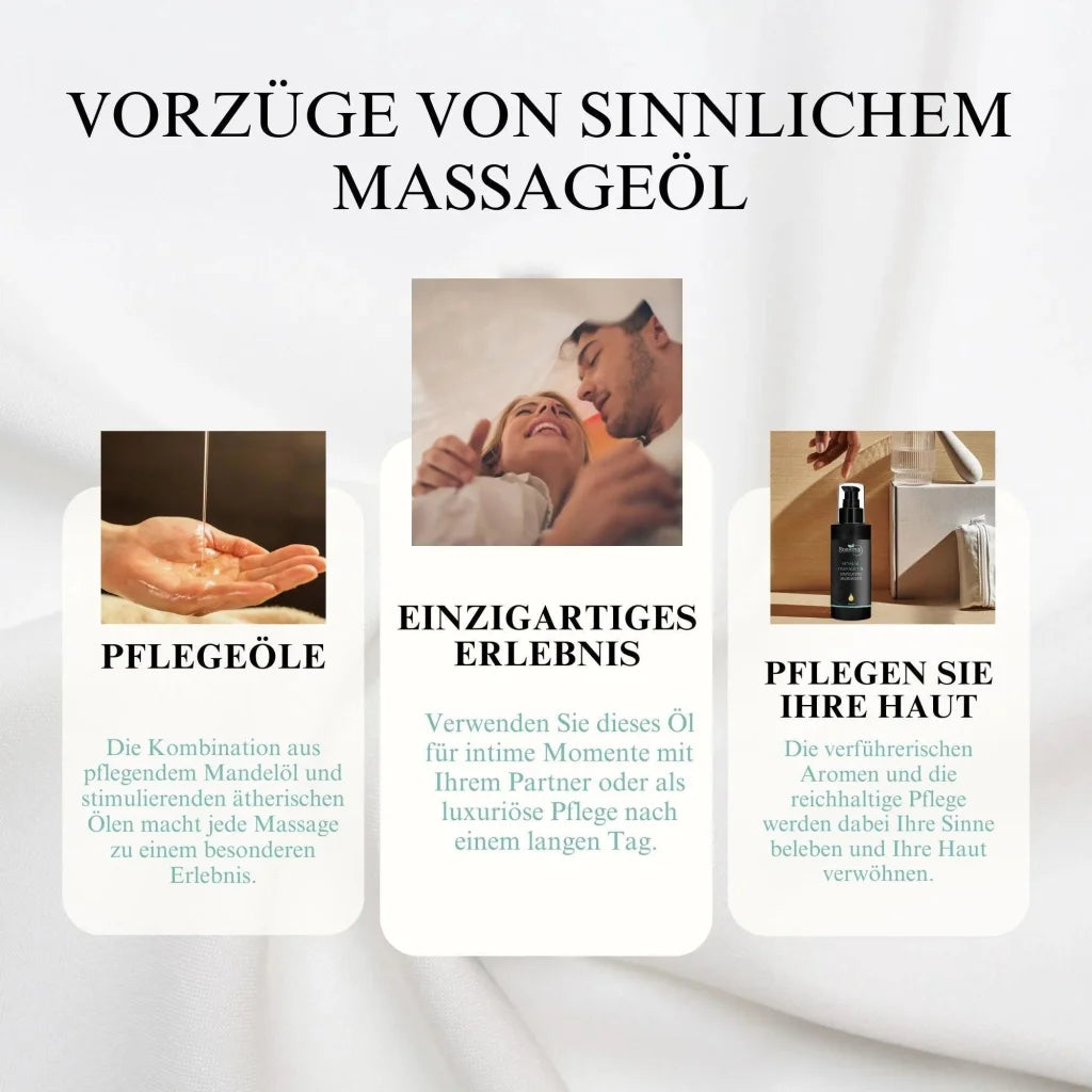 Natürliches Sinnliches Massageöl Mandel Massageöle
