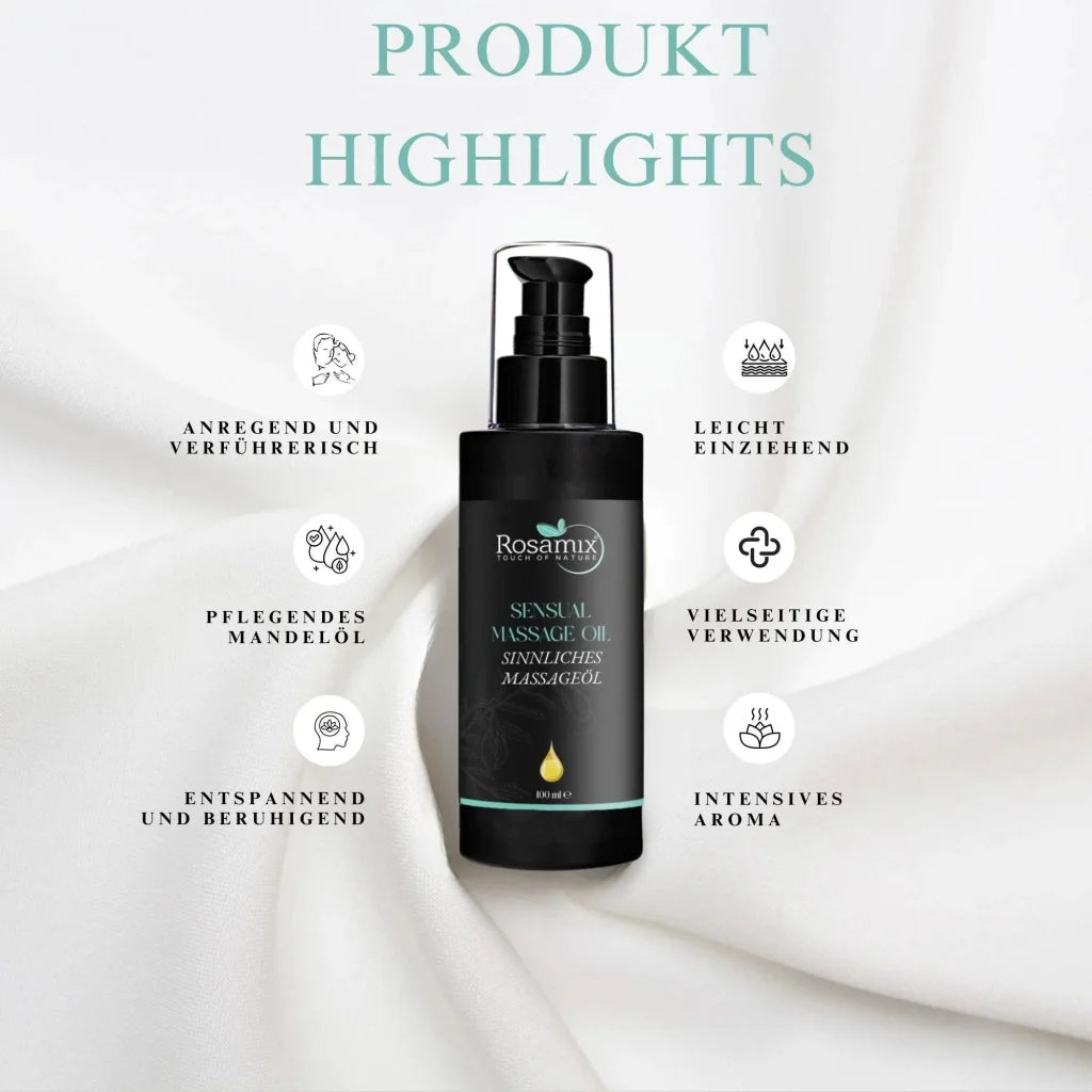 Natürliches Sinnliches Massageöl Mandel Massageöle