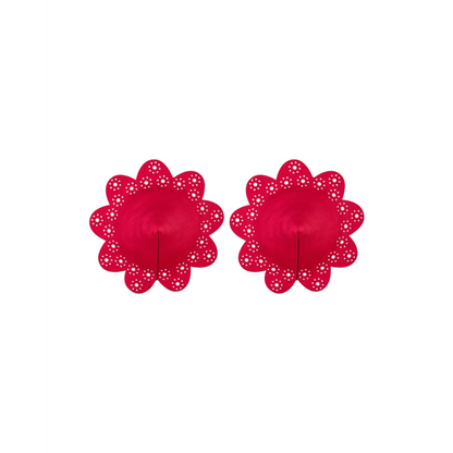 Nipple Cover Nipple Patches in Rot Pasties A770 von Obsessive